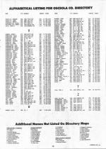 Landowners Index 012, Osceola County 1993